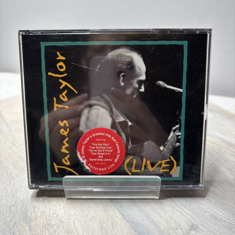 James Taylor (Live) - Audio CD By James Taylor - 1993